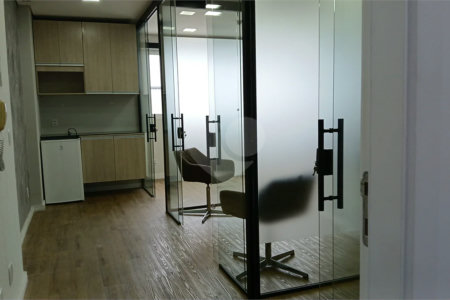 SALA PARA LOCAÇÃO MOBILIADA - CENTRO - DE SÃO BERNARDO DO CAMPO - SP