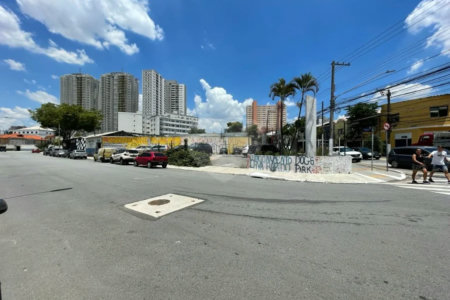 Terreno à venda no Tatuapé, 544 m²