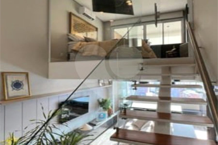 Apartamento Duplex com 1 Quarto e 2 Banheiros á Venda 60m² em Bela Vista - SP.