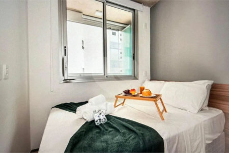 A venda Apto 40m2 com 2 dorms 2 suites próx Shopping Frei Caneca Estuda Permuta