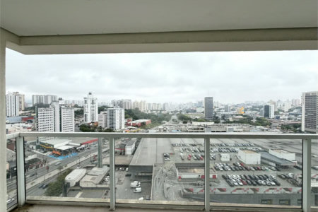 Sala para locação Domo Business 101 m - 2 vagas - Sala com divisórias, ar condicionado e banheiro.