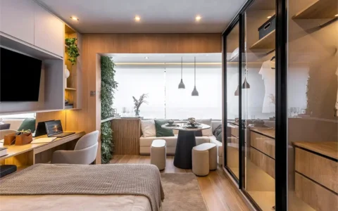 Uma região encantadora com diversos lugares para explorar. Em um terreno com mais de 6 mil m² de área, contará com 3 torres em 2 condomínios independentes e exclusivos. 850m do metrô Butantã. Apartamento andar alto, 1 dormitório. 1 vaga de garagem. DIVERSÃO: Espaço gourmet, brinquedoteca, churrasque