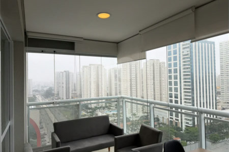 Apartamento flat para locação - 1 vaga - Centro - SBC -SP