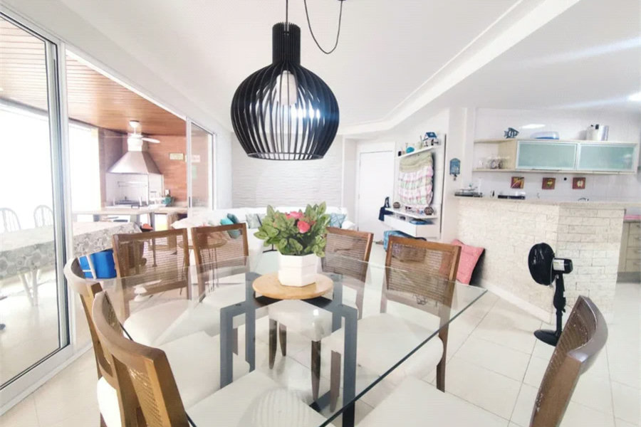 Apartamento à venda com 4 quartos, sendo 2 suítes, em Riviera de São Lourenço, Bertioga, SP