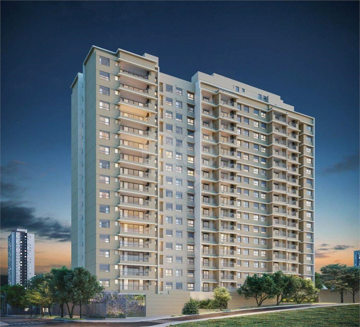 Apartamento novo com 02 Dormitórios e uma Suíte.