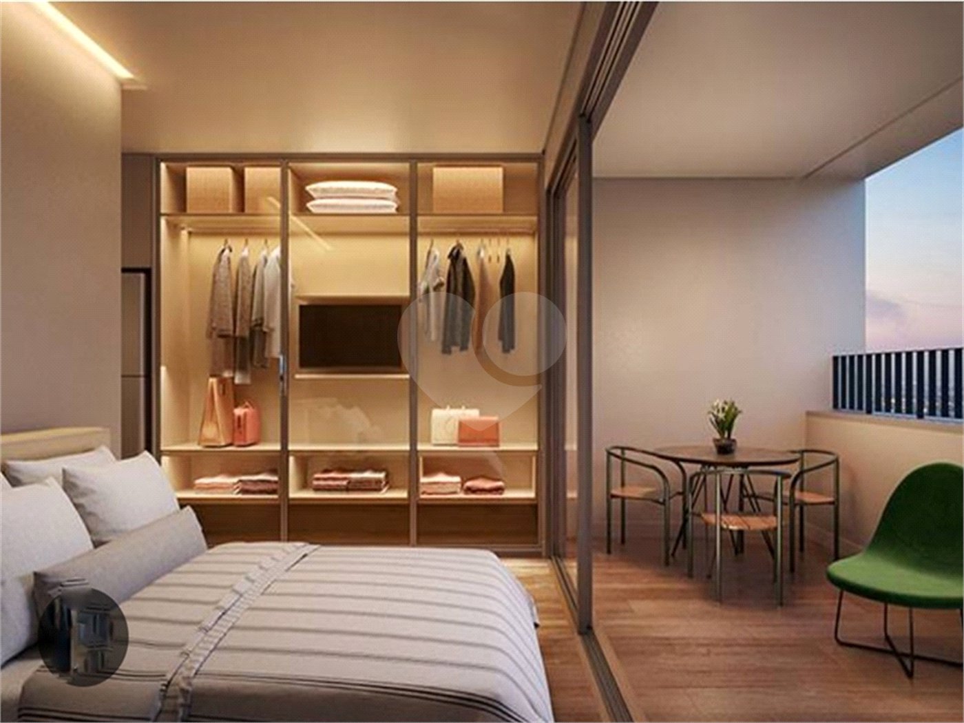 Studio à venda com 1 quarto em Pinheiros, São Paulo, SP