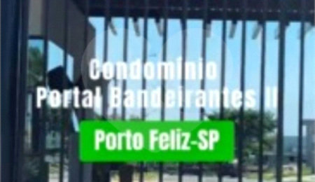 Terreno à venda em Portal dos Bandeirantes II, Porto Feliz, SP