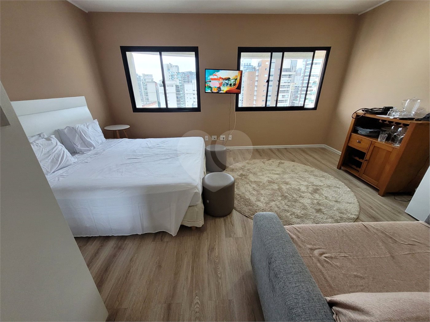 Flat à venda com 1 quarto em Indianópolis, São Paulo, SP