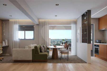 Apartamento à venda com 3 quartos, sendo 1 suíte,  em Brooklin, São Paulo, SP