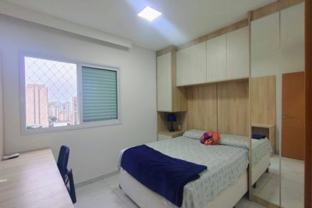Apartamento com 2 dormitórios para alugar, 76 m² por R$ 7.000,00/mês - Gonzaga - Santos/SP