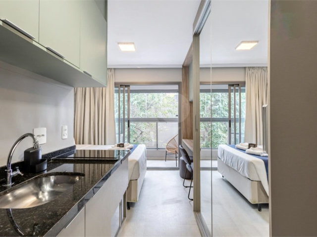 Studio à venda ou para alugar com 1 quarto em Moema, São Paulo, SP