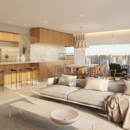 Apartamento à venda com 3 suítes em Campo Belo, São Paulo, SP