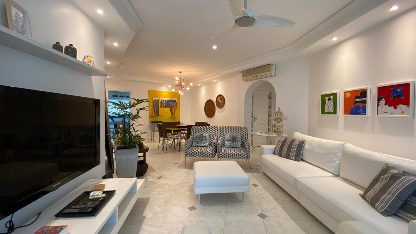 Apartamento com 4 dormitórios, 180 m² - venda por R$ 1.270.000,00 ou aluguel por R$ 8.350,00/mês - Enseada - Guarujá/SP