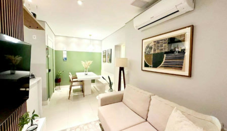 Apartamento com 2 dormitórios, 62 m² - venda por R$ 755.000,00 ou aluguel por R$ 7.085,00/mês - Marapé - Santos/SP