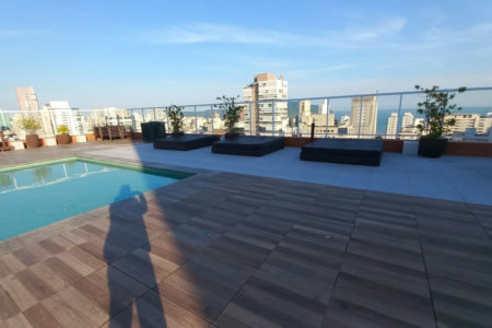 Apartamento com 1 dormitório, 87 m² - venda por R$ 920.000,00 ou aluguel por R$ 6.000,02 - Gonzaga - Santos/SP