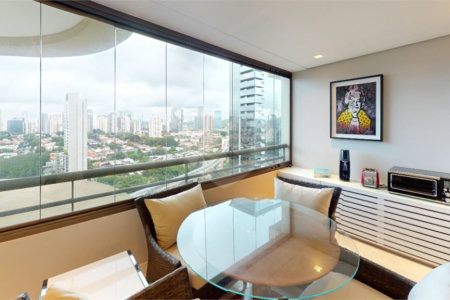Apartamento à venda ou para alugar com 2 quartos, sendo 1 suíte, em Brooklin Paulista, São Paulo, SP