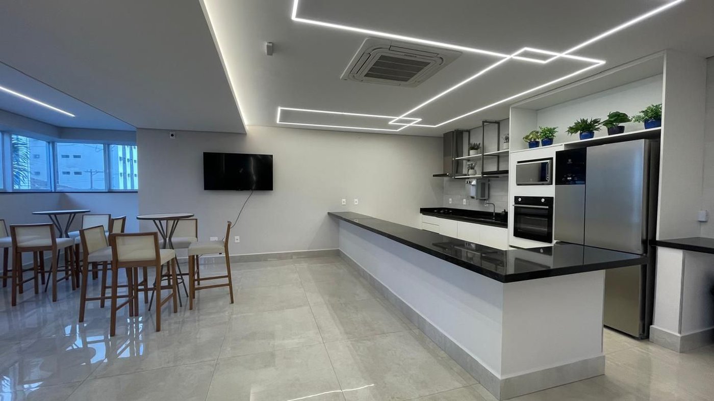 Apartamento com 2 dormitórios à venda, 100 m² por R$ 2.300.000,00 - Aparecida - Santos/SP