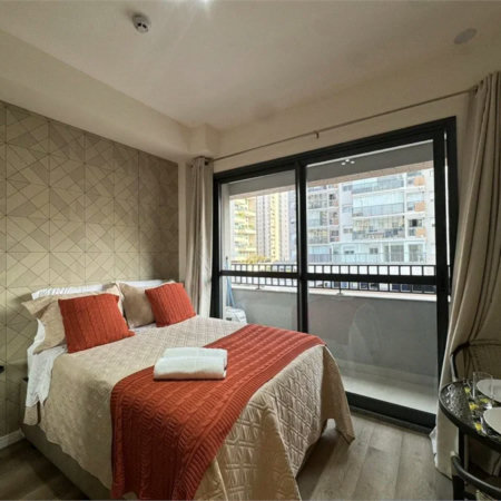 Apartamento à venda com 1 quarto em Vila Cordeiro, São Paulo, SP