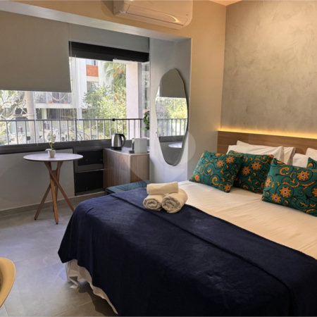 Apartamento para alugar com 1 quarto em Cerqueira César, São Paulo, SP
