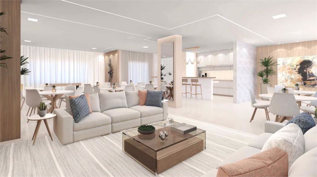 Apartamento Residencial à venda, Vila Assunção, Praia Grande - AP0363.