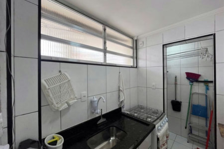 Apartamento com 1 dormitório à venda, 58 m² por R$ 400.000,00 - Barra Funda - Guarujá/SP