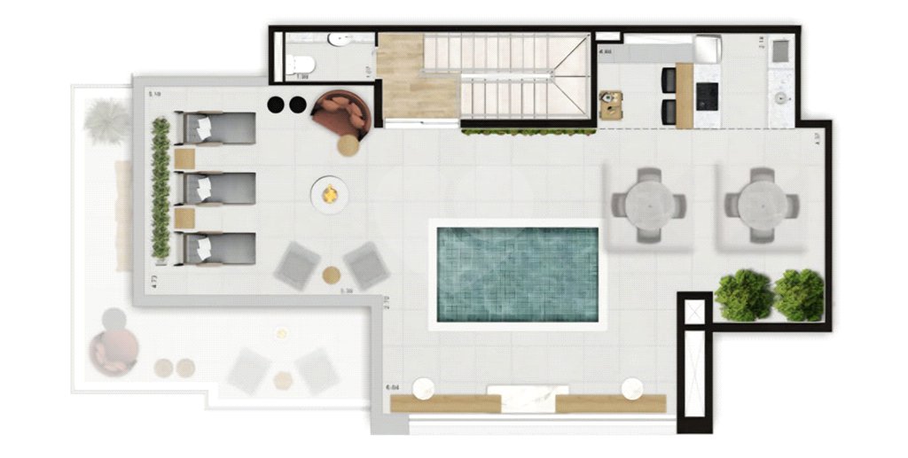 Triplex à venda com 4 suítes em Anhangabaú, Jundiaí, SP
