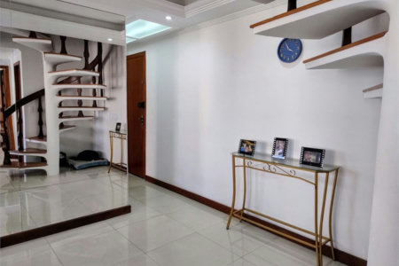 Cobertura com 3 dormitórios à venda, 94 m² por R$ 1.129.000,00 - Boqueirão - Santos/SP