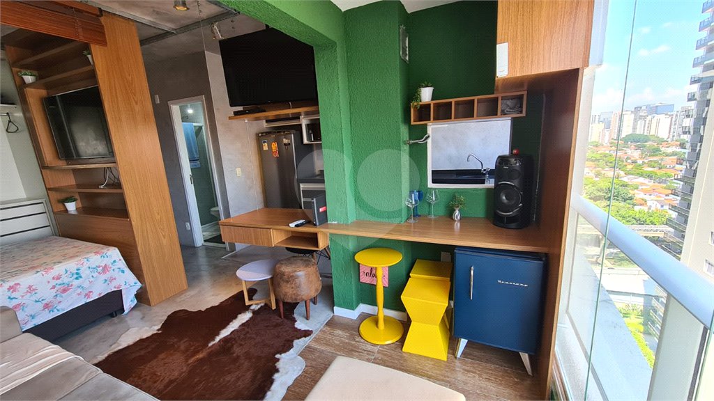 Apartamento à venda com 1 quarto em Cidade Monções, São Paulo, SP
