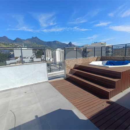 Cobertura à venda com 3 quartos, sendo 2 suítes, em Tijuca, Rio de Janeiro, RJ