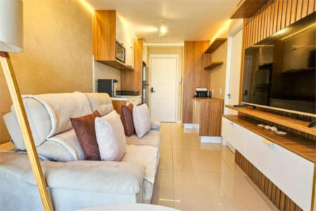 Apartamento à venda com 1 quarto em Brooklin Paulista, São Paulo, SP