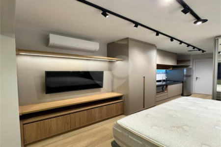 Studio de 30m2 mobiliado para locação na Vila Mariana