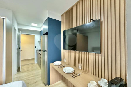 Studio mobiliado e equipado – Vila Mariana / Metrô Vila Mariana 22m2