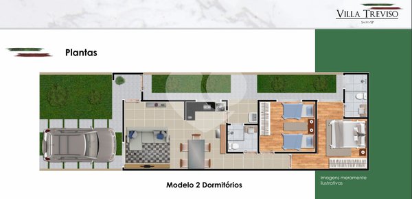 Casa 61m² 1