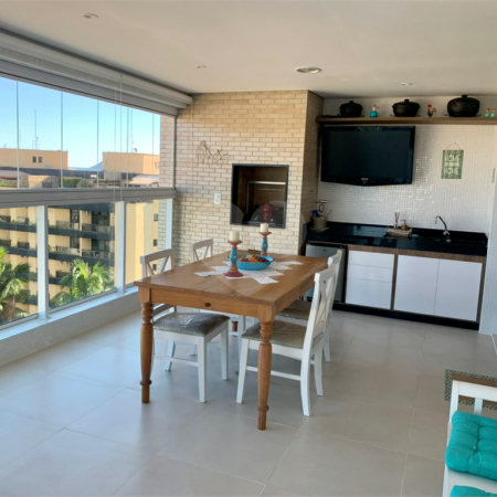 Apartamento à venda com 3 quartos, sendo 1 suíte,  em Jardim Belmar, Guarujá, SP