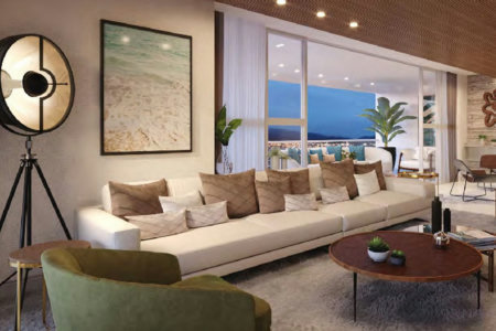 Vende-se lançamento alto padrão/Ponta da Praia com 4 dorm /suíte/wc social e de serviço/4 vagas