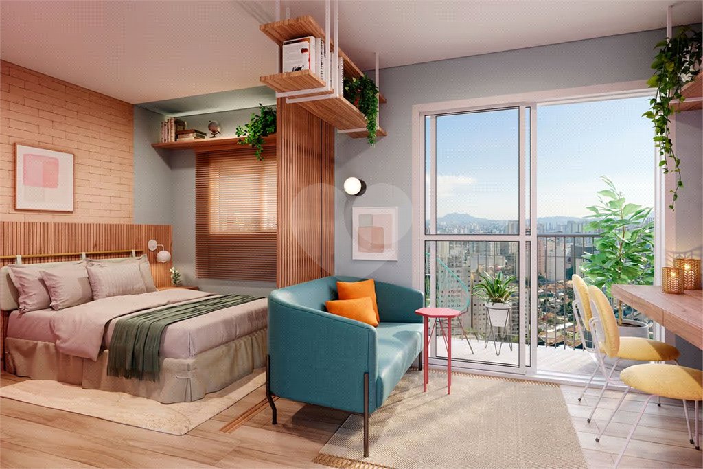 Studio à venda com 1 quarto em Vila Olímpia, São Paulo, SP
