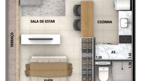 Studio à venda ou para alugar com 1 quarto em Jardim São Paulo(zona Norte), São Paulo, SP