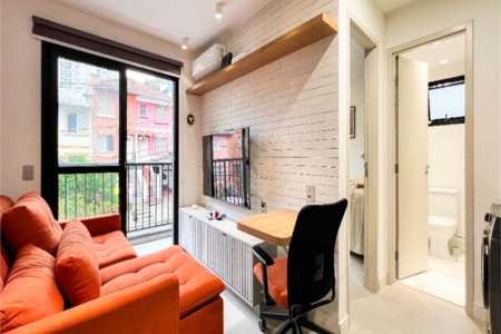 Apartamento à venda com 1 quarto em Perdizes, São Paulo, SP