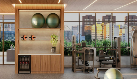 Apartamento à venda com 1 suíte em Indianópolis, São Paulo, SP