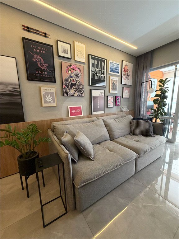 Pronto para Morar Apartamento 1 Dormitório à venda de 47m² com 1 vaga na garagem Condomínio Landing Campo Belo Aceita e estuda Permuta.