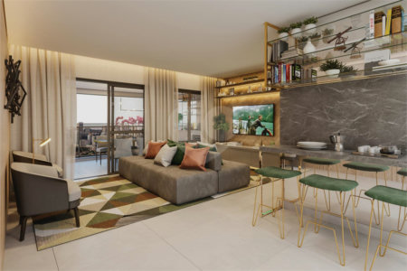 Apartamento à venda com 2 suítes em Santo Amaro, São Paulo, SP
