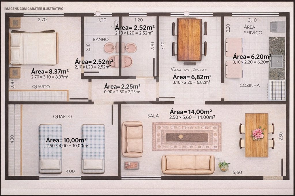 Apartamento à venda com 2 quartos em Campos Elíseos, Ribeirão Preto, SP