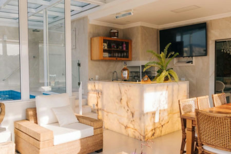 Cobertura Duplex 4 suítes, porteira fechada, piscina privativa e acabamentos exclusivos, em Santos