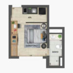 Apartamento à venda com 1 quarto em Vila Clementino, São Paulo, SP