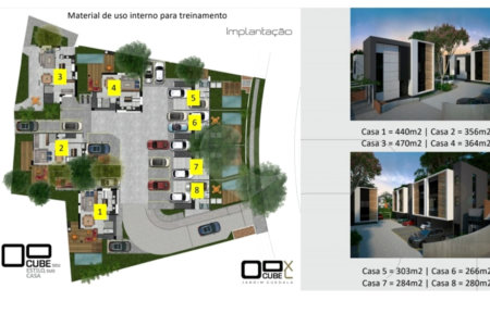 Casa à venda com 3 suítes no condomínio Cube Jardim Guedala, São Paulo - SP