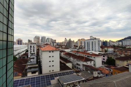 Apartamento com 2 dormitórios à venda, 70 m² por R$ 490.000,00 - Campo Grande - Santos/SP