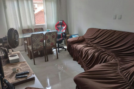 Apartamento com 2 dormitórios à venda, 98 m² por R$ 574.000,00 - Campo Grande - Santos/SP