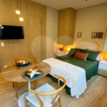Apartamento garden para venda em Chácara Santo Antônio (Zona Sul) com 1 quarto, sendo 1 suíte , 39m²