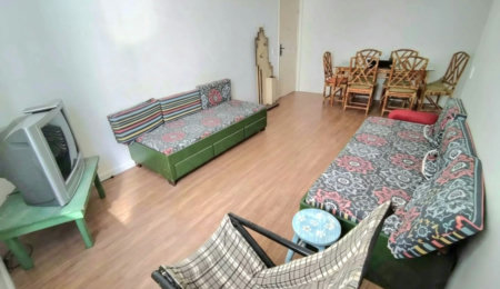 Apartamento com 1 dormitório à venda, 55 m² por R$ 420.000,00 - Pompéia - Santos/SP