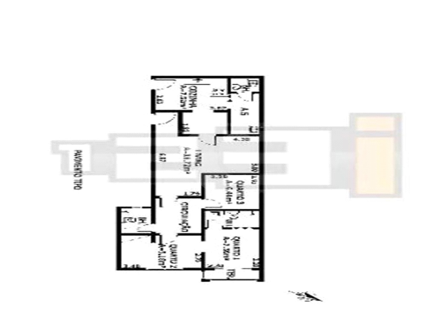 Apartamento à venda com 3 quartos, sendo 1 suíte, em Vila Olímpia, São Paulo, SP